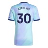 Original Fußballtrikot Arsenal Sterling 30 Ausweichtrikot 2024-25 Für Herren